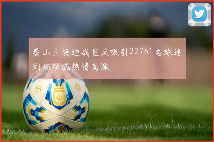 泰山主场迎战重庆吸引22761名球迷到场助威热情高涨